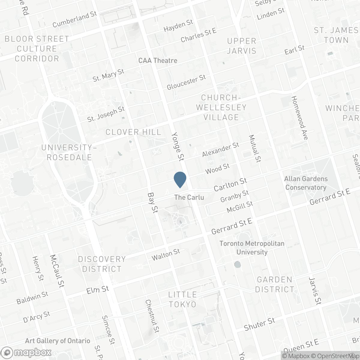 6113 - 7 GRENVILLE STREET, Toronto, Ontario M4Y 0E9